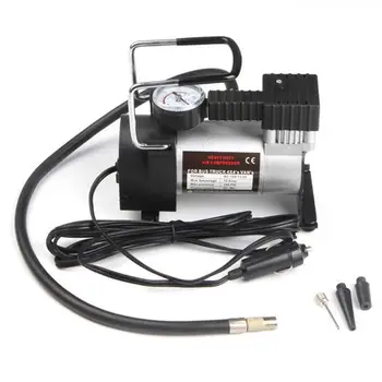 

Automobile Compressor 12V 150psi Heavy Duty Deluxe Portable Metal Air Compressor Car Tyre Inflator Auto Pump with 3 Adaptor Kits