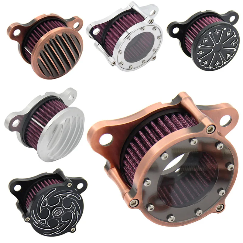 Воздухозаборный фильтр для мотоцикла Harley Sportster XL883 XL1200 x48 2004 2005 2006 2016