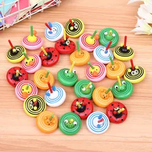 Пазлы для раннего развития детей игрушки деревянные цветные животные маленький гироскоп цвет случайный Лучший подарок на день рождения для детей