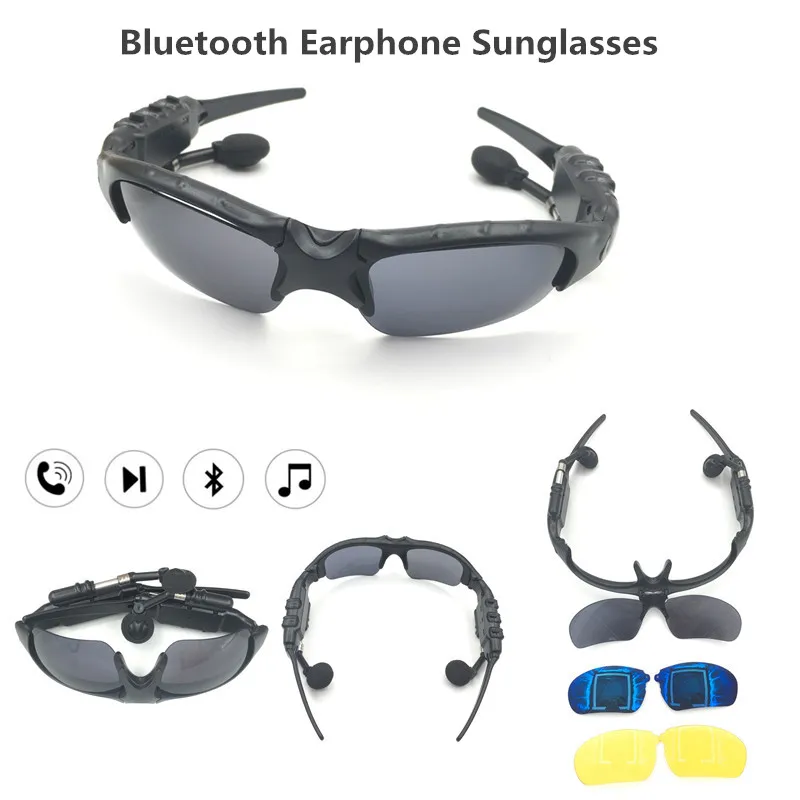 Smart Glasses Bluetooth Earphone Bluetooth Sunglasses Outdoor Sun
