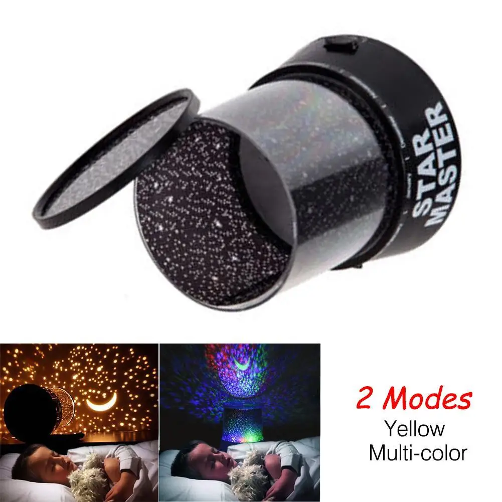 

5pcs Room Moon Night Light Starry Sky 2 Modes Galaxy Lamp Projector Cosmos Master Kids Children Baby Bedroom Sleeping Lights