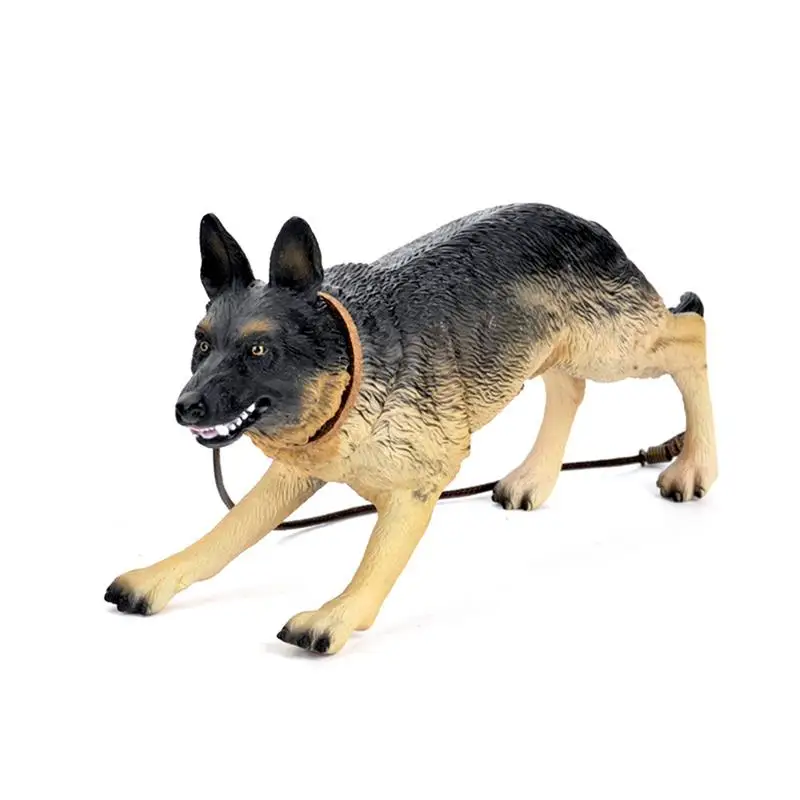 Популярный военный персонаж SWAT полицейская игрушка 1/6 немецкая модель овчарки 1/6 аксессуары для животных пластиковая игрушка солдат - Цвет: A