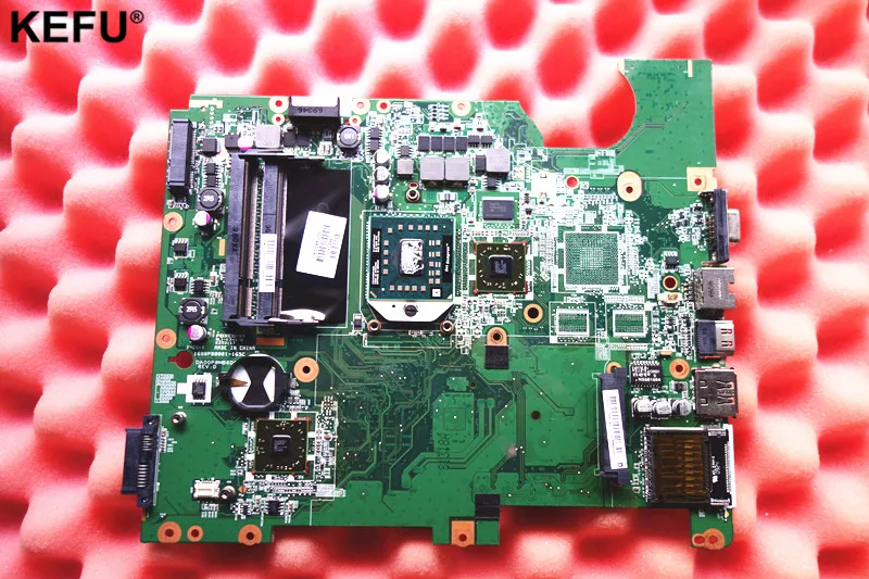 577065-001 подходит для hp G61 Compaq Presario CQ61 Материнская плата для ноутбука+ Бесплатный процессор