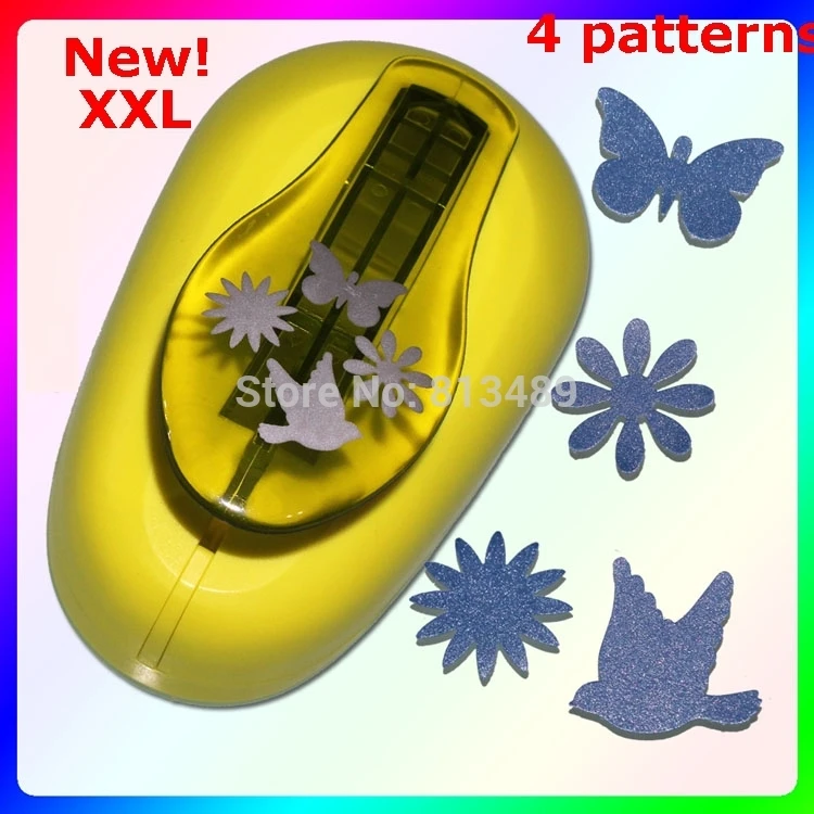 

3'' 4-patterns extra large butterfly paper punch scrapbooking Paper Creative Craft Hole Punch Embossing