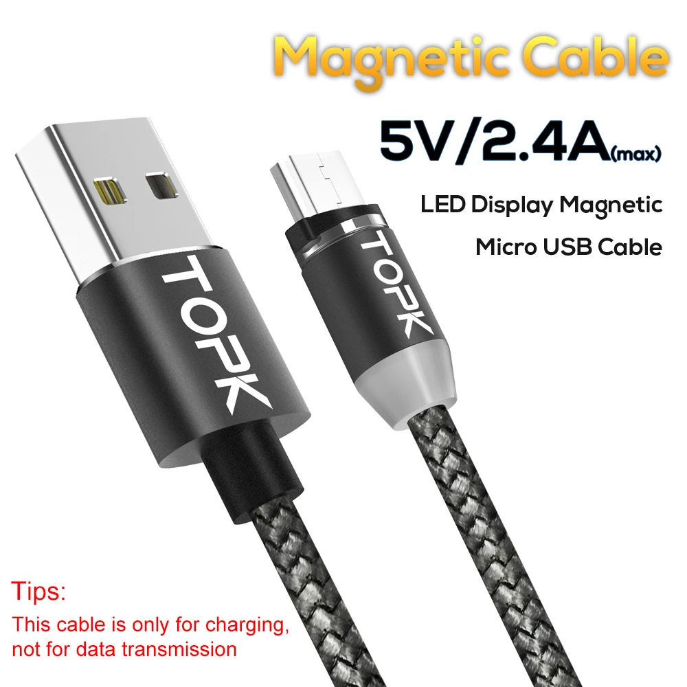 TOPK المصغّر USB كابل ، الصمام المغناطيسي ترقية عاكس النايلون مضفر USB كابل الشاحن لسامسونج HTC هواوي الهاتف المحمول الكابلات TOPK المصغّر USB كابل ، الصمام المغناطيسي ترقية عاكس النايلون مضفر USB كابل الشاحن لسامسونج HTC هواوي الهاتف المحمول الكابلات