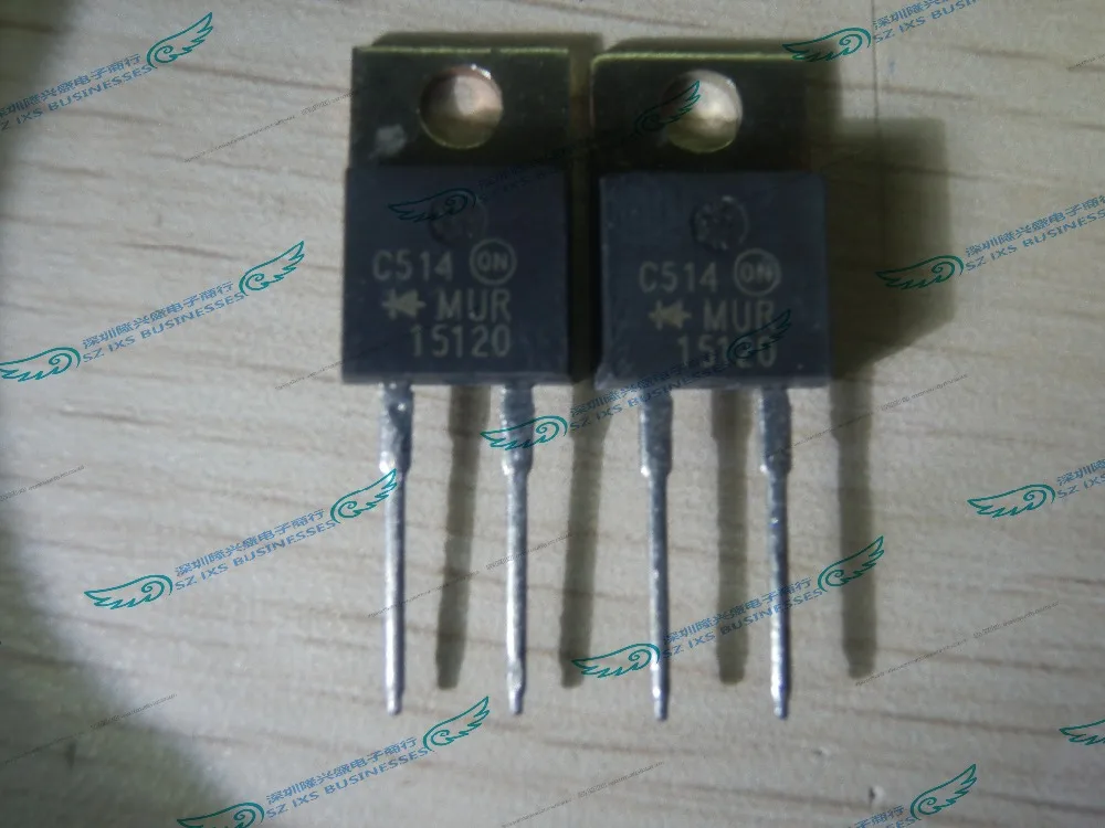 

10pcs/lot MUR15120 TO220 1200V15A Ultra Fast Recovery Diodes