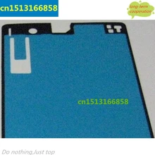 10 шт./лот спереди Корпус рамка стикер на клейкой основе для sony Xperia Z(Сони Иксперия З) C6603 L36h