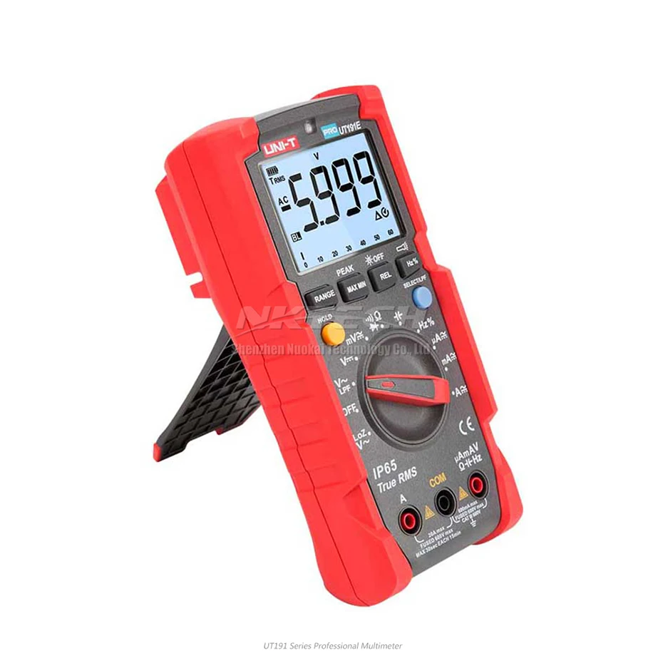 Цифровой мультиметр UT191E UT191T цифровой промышленный истинный RMS DMM 20A амперметр 600 В