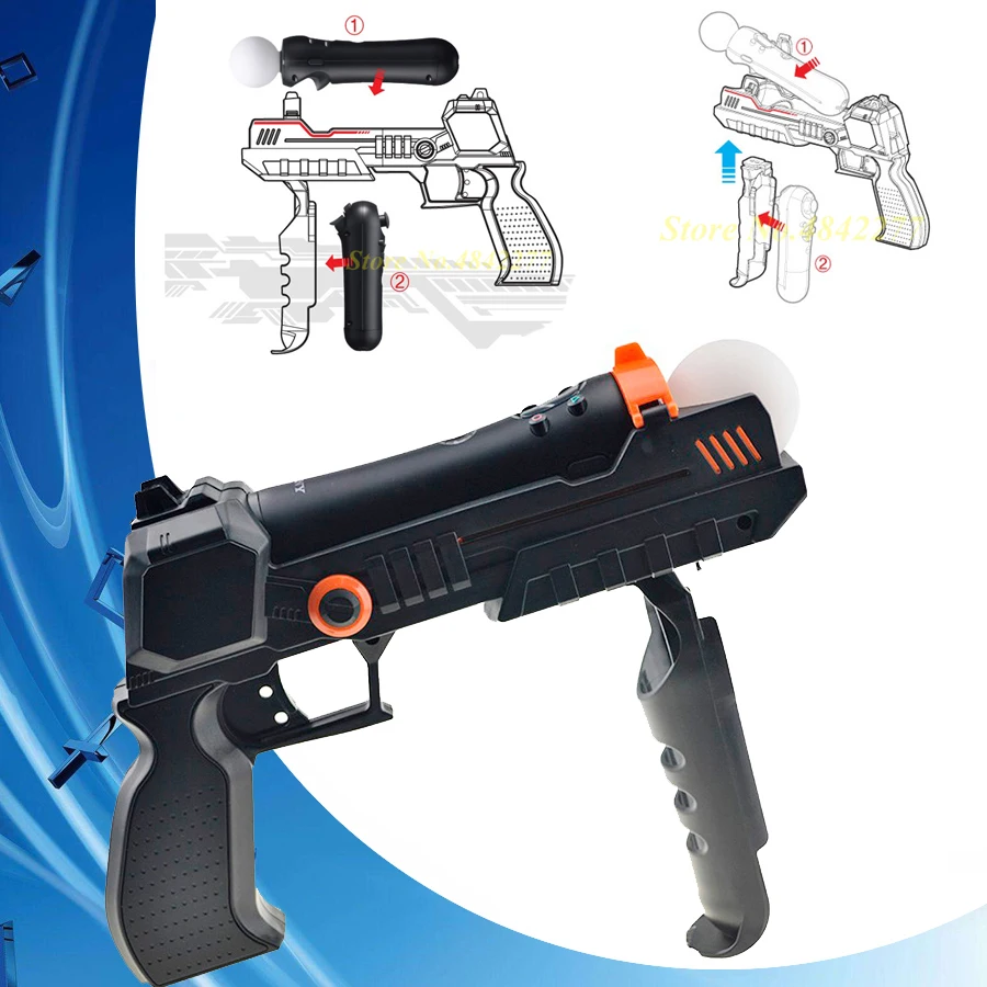 Sense аксессуары Precision Shot Armas Arma джойстик ручной пистолет для Sony PlayStation 3 PS3 PS Move Controller