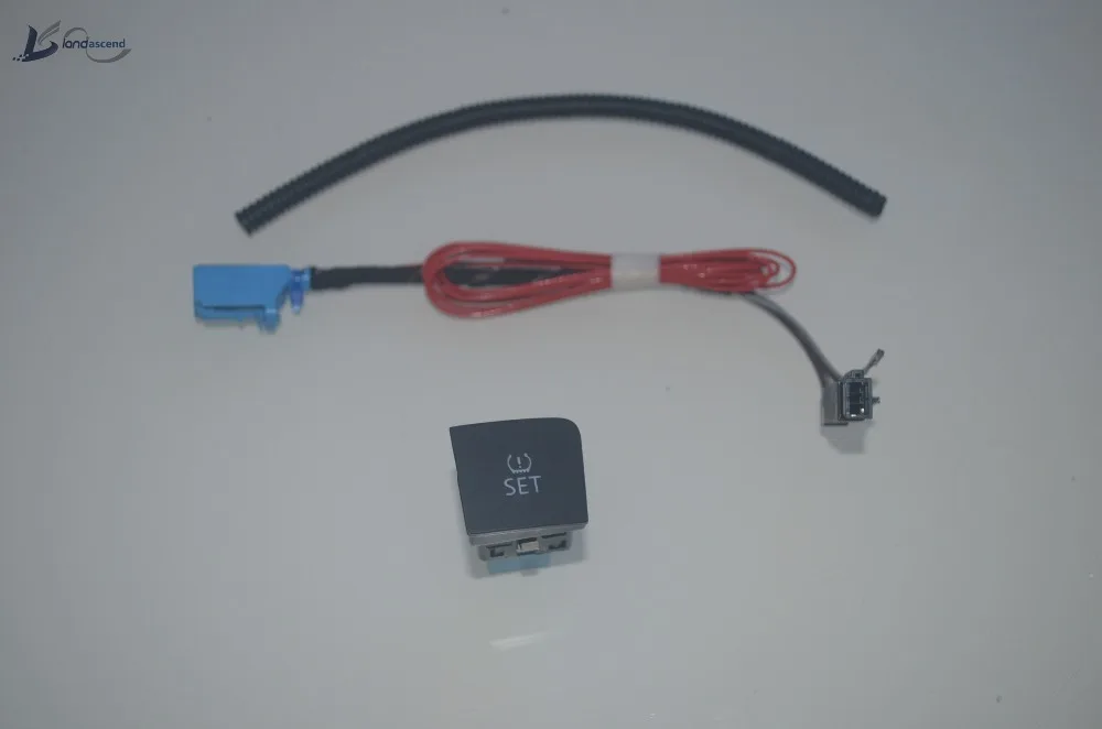 

Landascend TPMS Switch Tire Pressure Monitoring System Switch Set for VW Passat B6 350 927 121