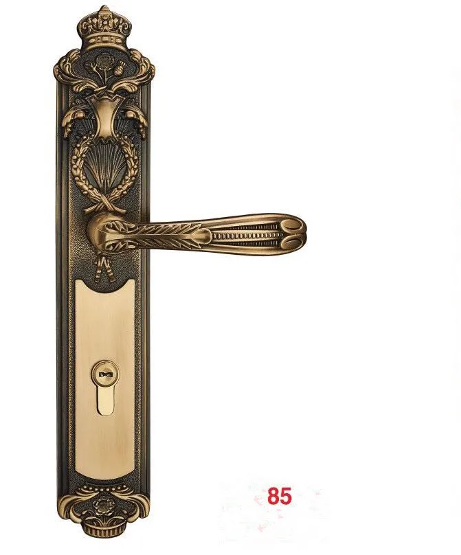 35-55 мм толщина двери дверная ручка латунный замок с 70 мм ключом замок