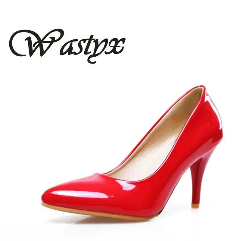 Новые женские Shoes 2017 Модные Женские туфли с Острым носком туфли-лодочки свадебные