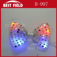 240 светодиодных ламп из детей и взрослых розовые и красные головные повязки с бантиком галстук-бабочка со светодиодами модные галстуки для вечерние поставки