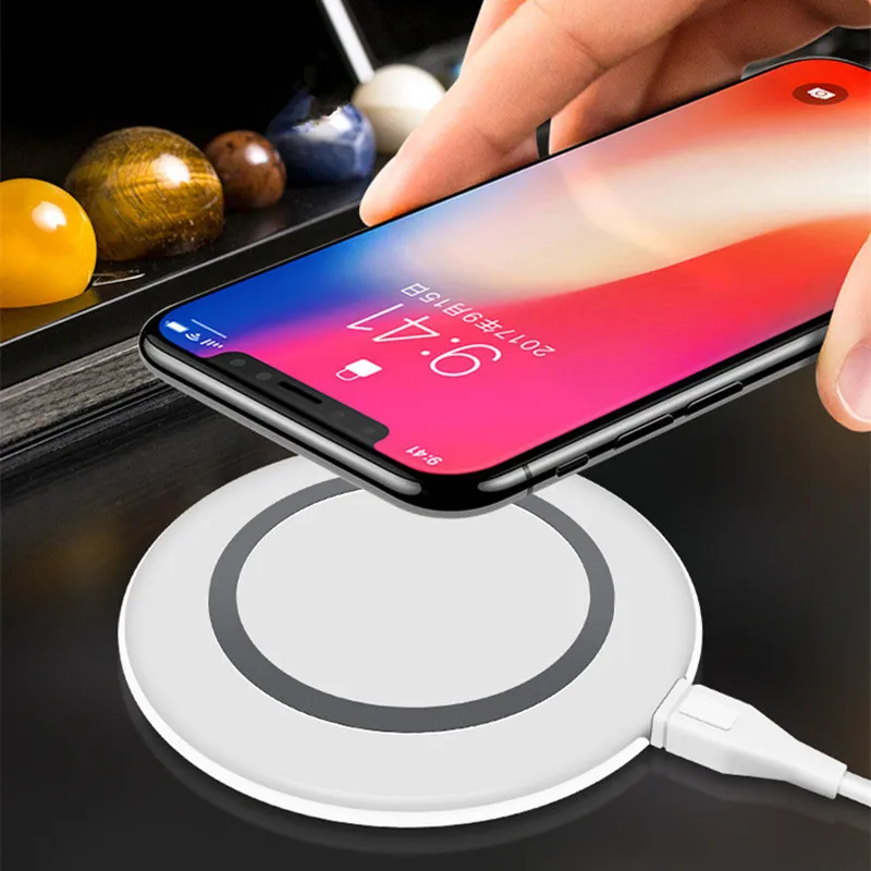 Wireless Charger for iPhone XS MAX/XR/X/8/8 Plus, 10W Fast charging Pad