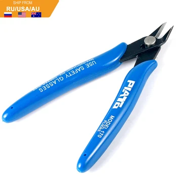 

ZK20 Dropshipping Home Multi Functional Hand Tools Electrical Wire Cable Cutting Side Snips Flush Stainless Steel Pliers Nipper