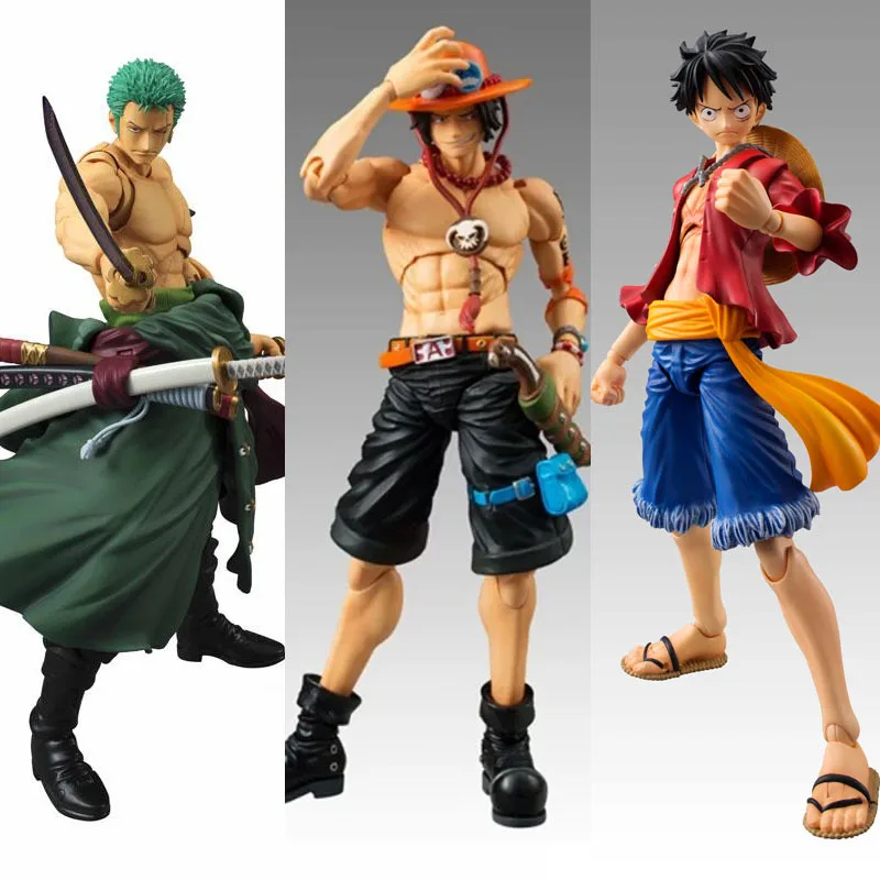 Anime one piece zoro rysunek shf pcv 18 cm one piece action figures s