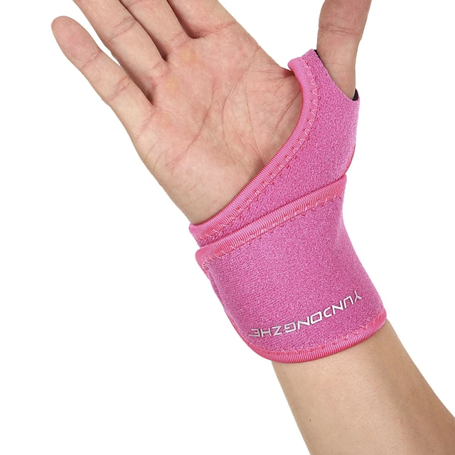 Hand Wrist Palm Thumb Brace Guard Wrap Glove Support Protector