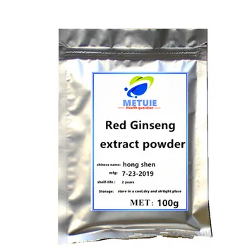 

Korean panax natural red Ginseng root extract powder tea festival glitter extra strength ginsenosides Improves performance focu