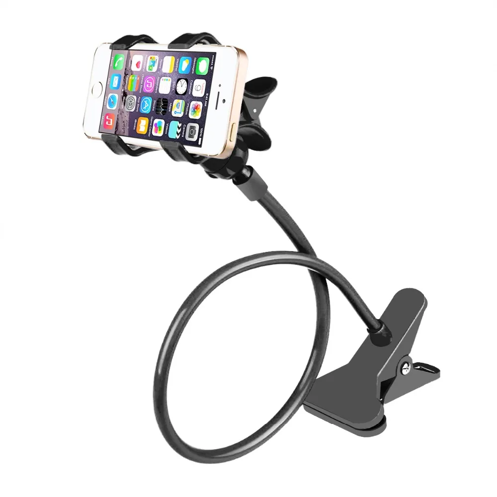 Long Arm Lazy Phone Holder Mobile Phone Flexible Bed Desk Table Stand