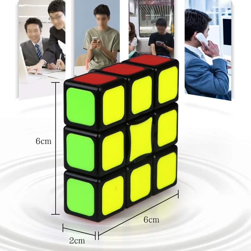 Горячая Распродажа 1x3x3 флоппи-Кубик Рубика для профессионалов головоломки волшебный квадратный антистресс игрушки скорость magico Cubo 133 для