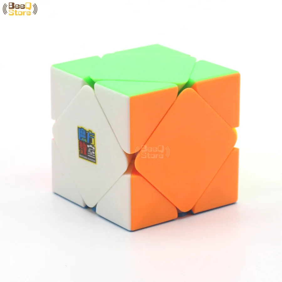 MoyuSkewb перекоса Magic Cube Скорость 3x3x3 куб головоломка Cubo Magico 3x3 черный цветной образовательный мозговой Тизер Игрушка