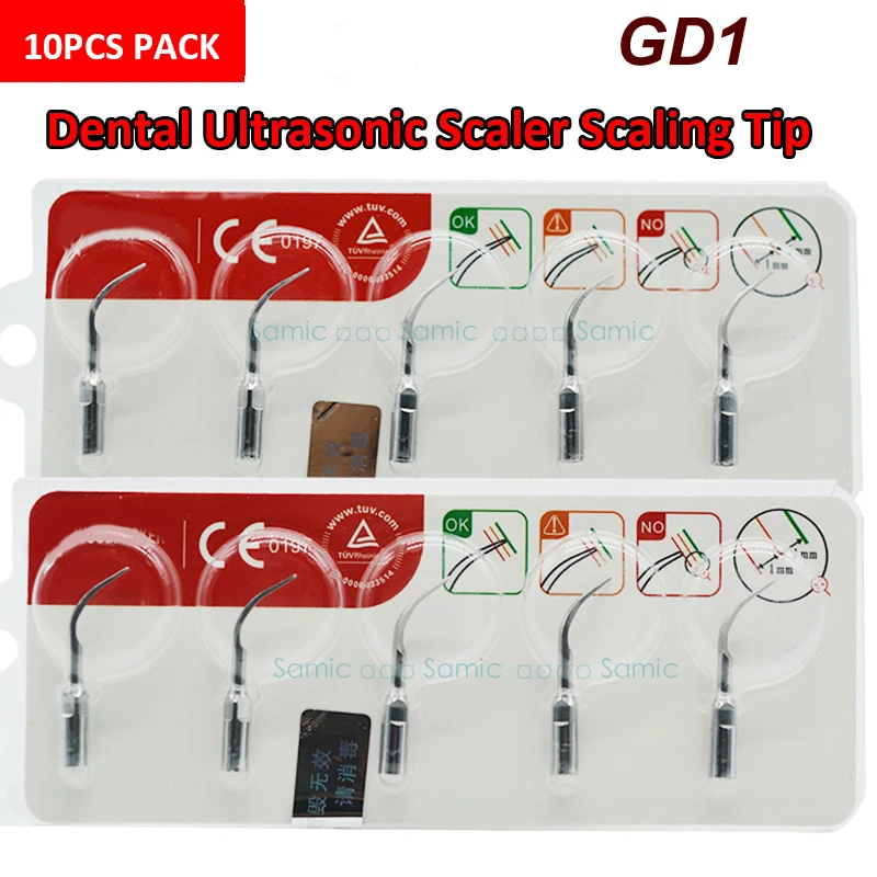 10 шт. Стоматологическая Ультразвуковой скалер Совет gd1 для DTE/Satelec/nsk