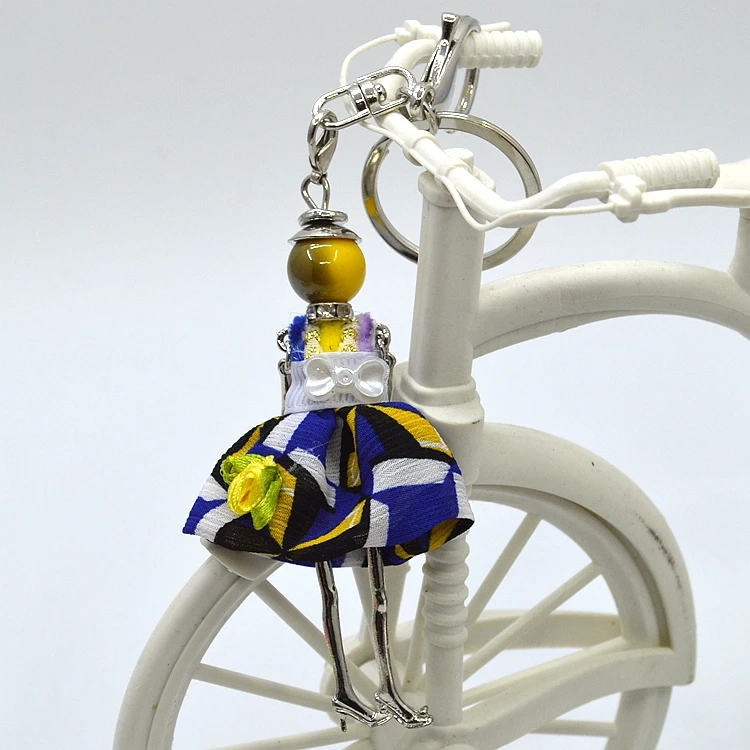 Fashion Doll girl keychains High Quality Jewelry Cute Figure Key chain