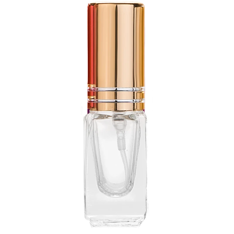 MUB-1pc высокого качества 3 мл цветной мини парфюм спрей бутылка стеклянный пульверизатор распылитель путешествия косметический контейнер пустые бутылки для многоразового использования