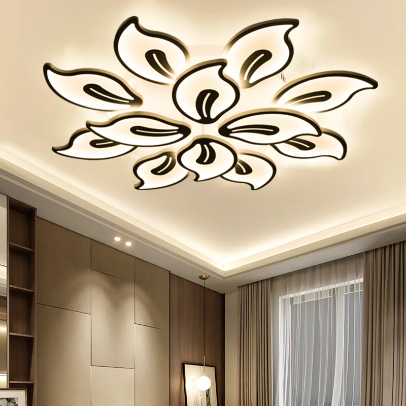  LED chandelier living room bedroom dining Study room light Acrylic led Chandelier lamp fixtures Dim - 32865018480