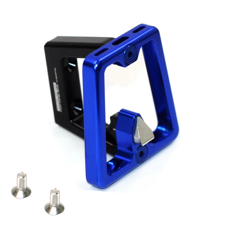 4 цвета ультра легкий передний блок несущей корзины для Brompton складной велосипед S сумка алюминиевый сплав CNC 56 г - Цвет: blue