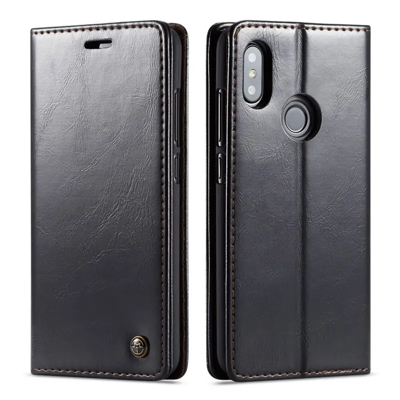 

Leather Flip Case For redmi 6 6a note 3 6 pro Fundas Etui Protective Wallet Phone Cover accessories silicone shell Coque bags