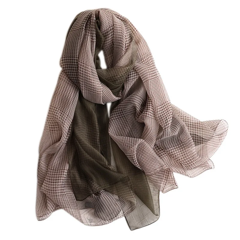 

New 2019 brand summer silk scarf for women shawls and wraps print large size beach stoles pashmina lady hijabs winter scarf gift
