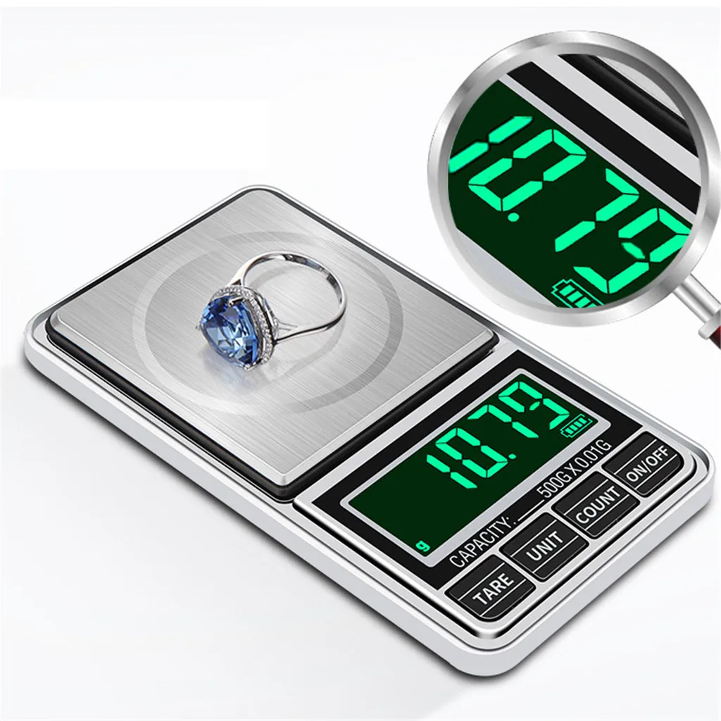 kitchen scale Electronic Digital Scales Pocket Size Jewelry Scale Weigh Scales Nutrition cucina mutfak terazisi waga kuchenna9L3
