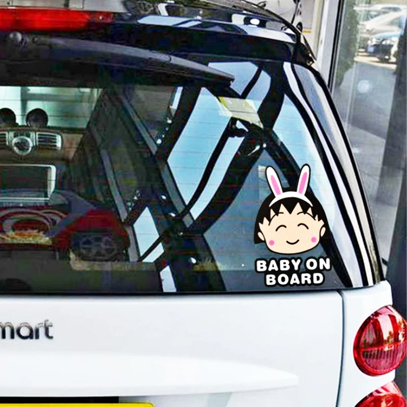 Автомобильная наклейка Aliauto для детей на борту светоотражающая защитная