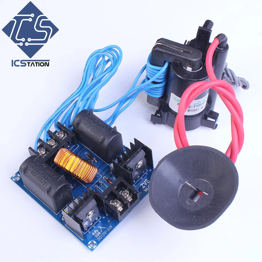XH M651 High Voltage Generator Driving Board Arc ZVS Tesla Coil Flyback Driver for SGTC Marx