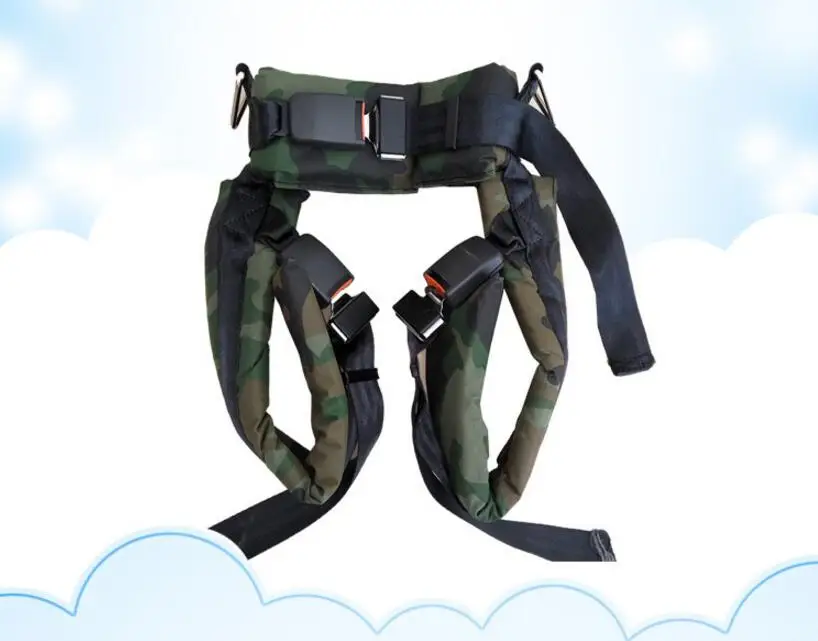 camouflage color jumping trampoline harness,mobile bungee trampoline
