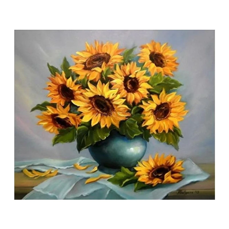 Картина 9 подсолнухов для продажи квартиры