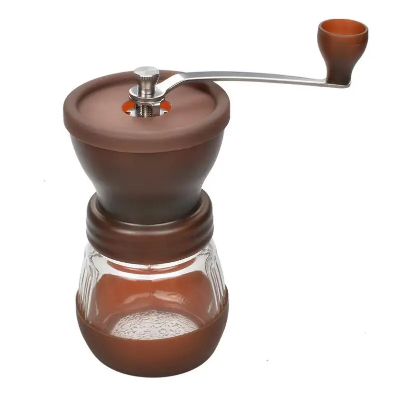 Free Shipping Hand grinding machine Stainless steel Manual Handy Coffee Bean Pepper Seeds