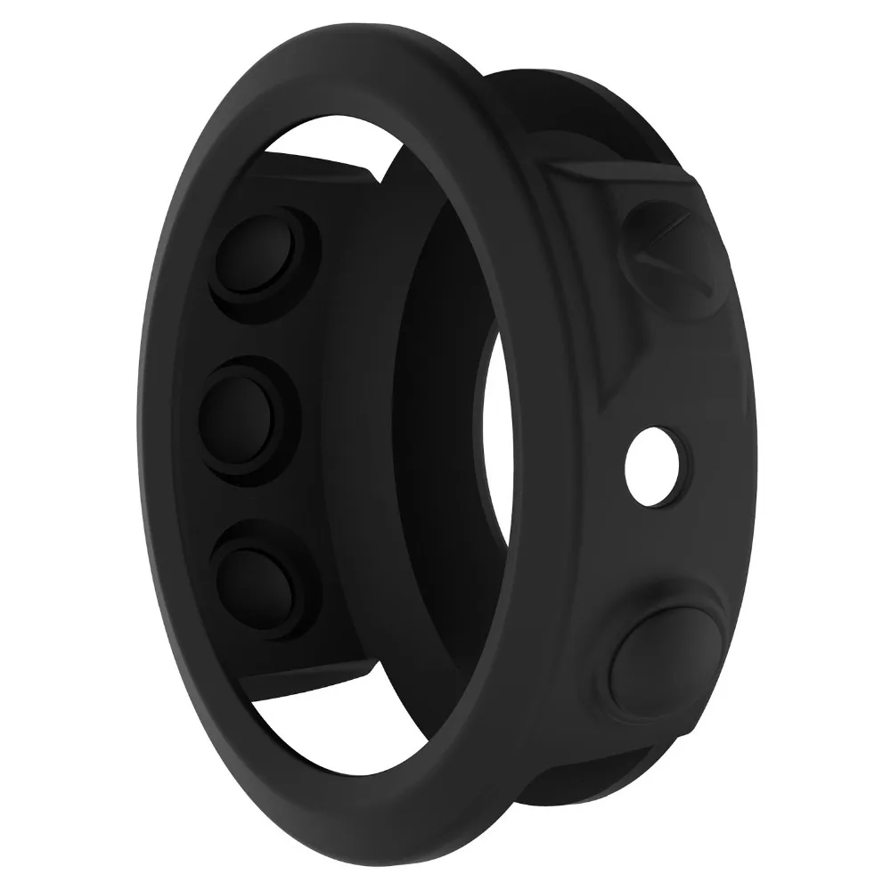Защитный чехол с рамкой для часов Garmin Fenix 5/5 Plus сменный силиконовый тонкий