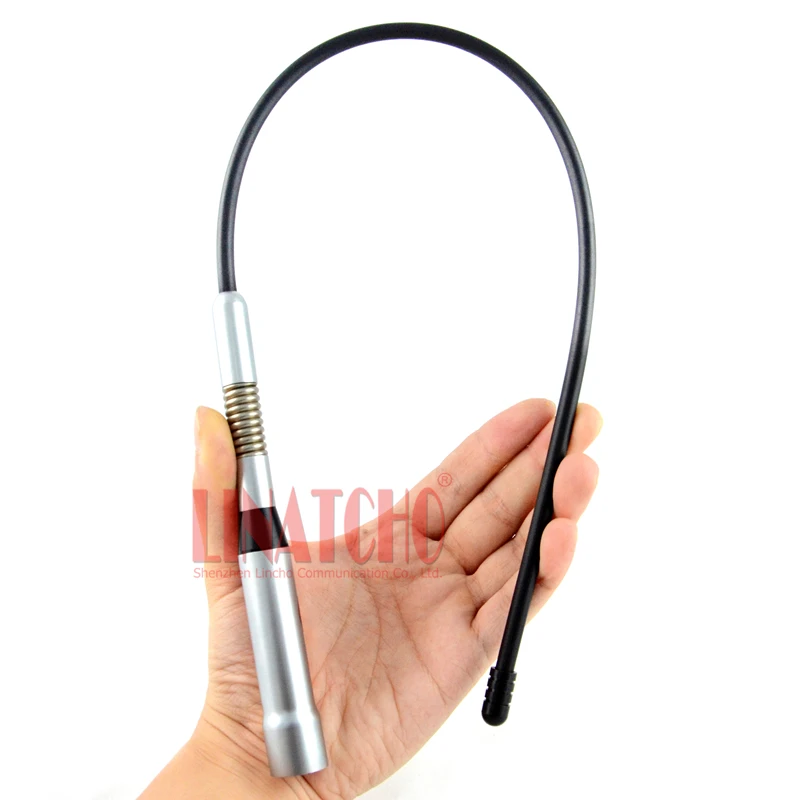 SM 502 vhf uhf car radio antenna flexible mobile whip dual band antenna vhf uhf vehical 2