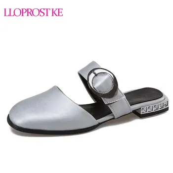 

Lloprost ke Chunky Heels Shoes Slip On Sandals Female 2018 New Summer Black Red Platform Sandals Casual Female Size 28-52 MY392