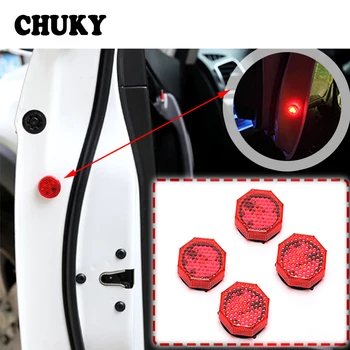 

CHUKY Car Styling Auto Door LED Anti-collision Warning Lights For Audi A3 A4 B7 B8 B6 A6 C6 C5 Q5 Nissan Qashqai Juke X-trail