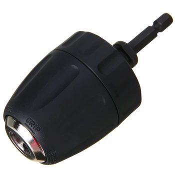 

Keyless Screwdriver Impact Driver Adapter 1/4 '' Shank To 3/8'' Hex Shank Drill Chuck Quick Release Adapter Converter