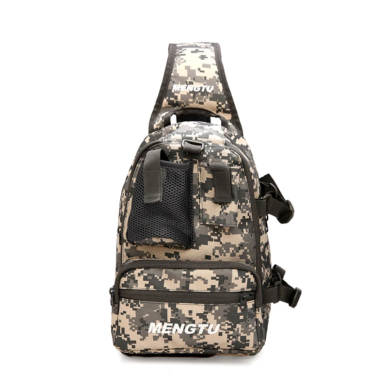 

Molle Outdoor Fishing Bag One Shoulder Military Tactical Waterproof Bags Camping Clinbing Travel Hiking Trekking Sport Bag XA59G