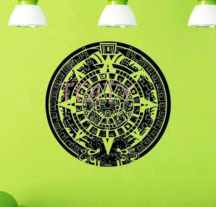 Buy MAYAN CALENDAR Wall Decal Native Pattern Vinyl