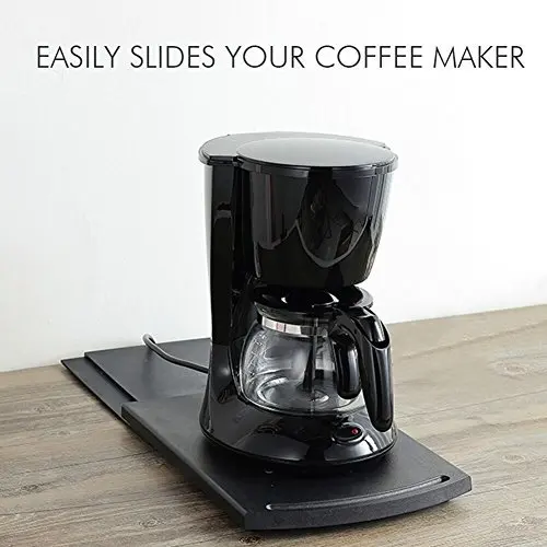 Kitchen Caddy Sliding Coffee Tray Mat Under Cabinet Liance Kitchen Caddy Sliding Coffee Tray Mat Under Cabinet Liance Maker Toaster Countertop Storage Moving Slider Dropshipping In Café Furniture Sets From