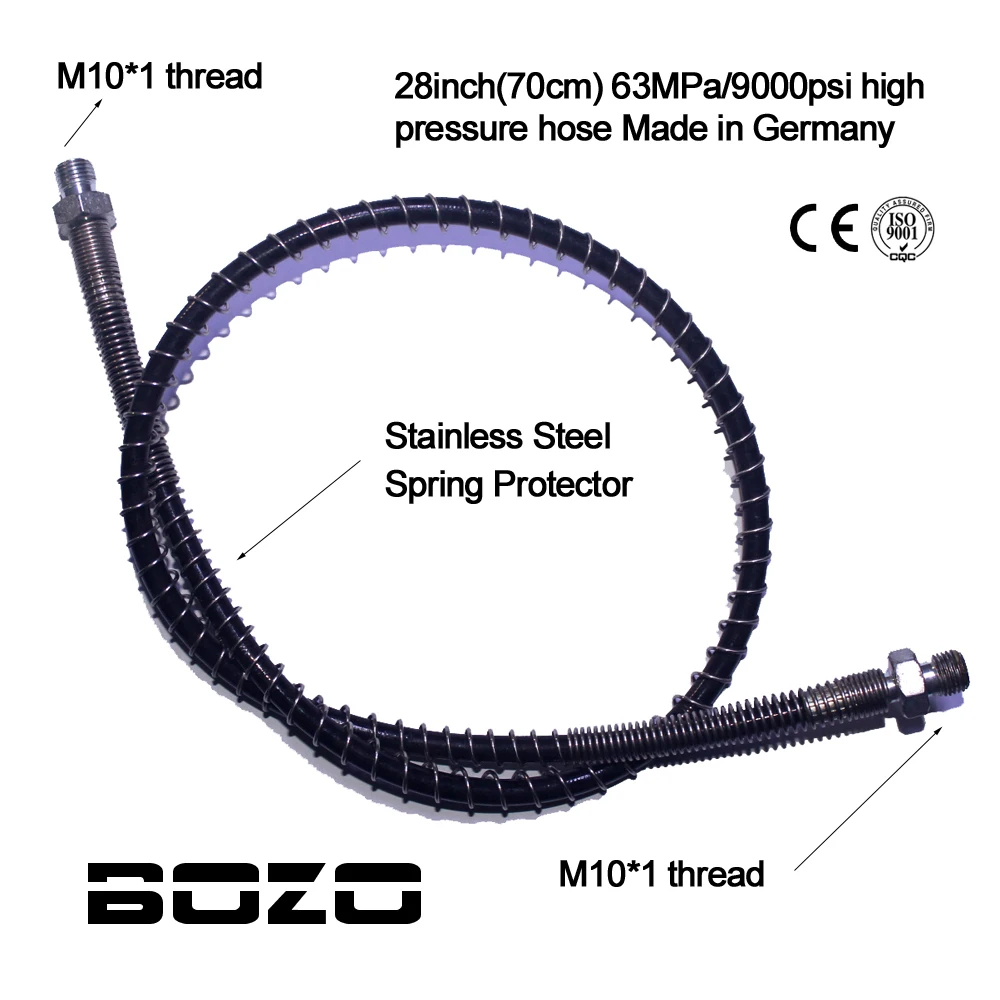 Paintball Hose High Pressure Line for Air Fill Refill 63Mpa/630bar