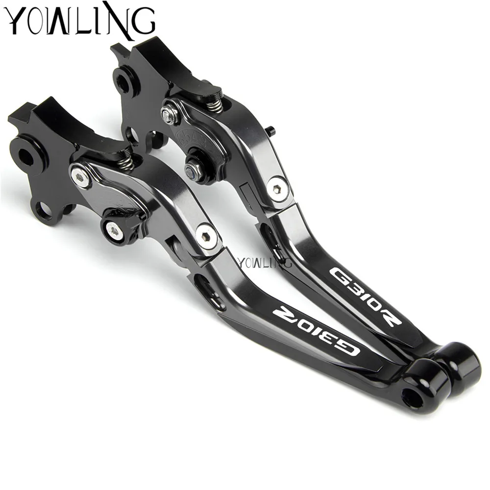 

LOGO G310R Motorbike Brakes CNC Aluminum Brake Clutch Levers Fits For BMW G310R G 310 R 2017 2018 Motorcycle accessories