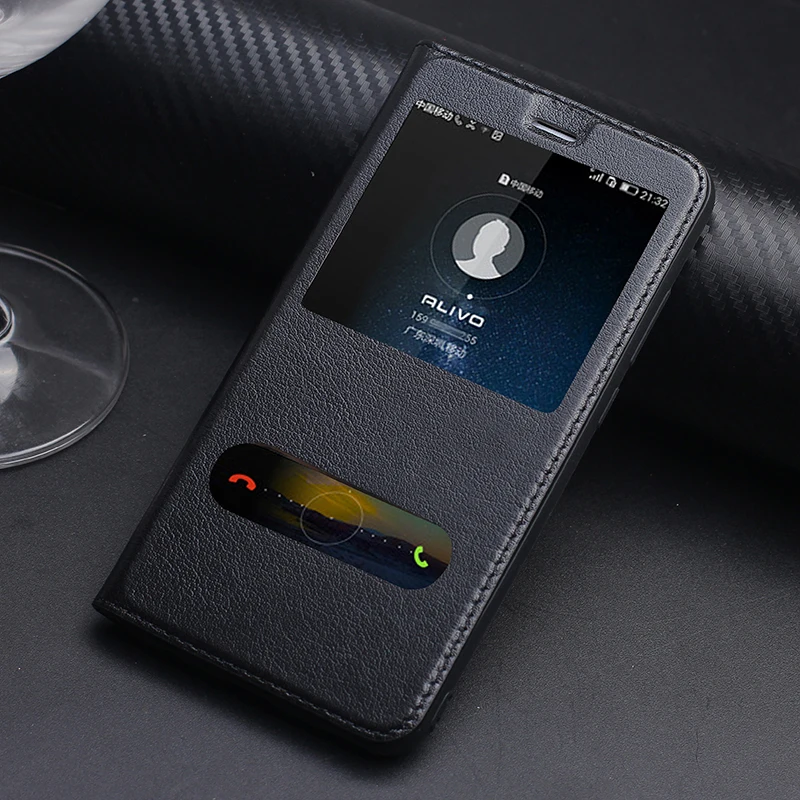 Huawei Honor 8 Pro Case Luxury Vintage Genuine Leather Flip Cover Case For Huawei Honor V9