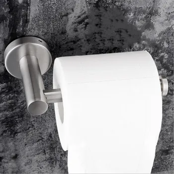 

Bathroom Toilet Paper Holder Stainless Steel Tissue Paper Holder Storage Organizer Rustproof Tissue Roll Hanger Modern Style
